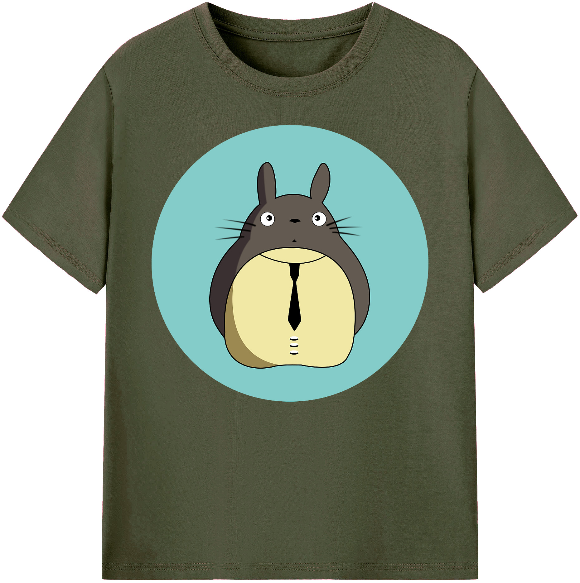 （画像用） となりのトトロ 草壁メイ 草壁サツキ My Neighbor Totoro Satsuki Kusakabe Mei Kusakabe 綿100％ メンズ半袖Tシャツ｜肌触りやわらか＆通気性